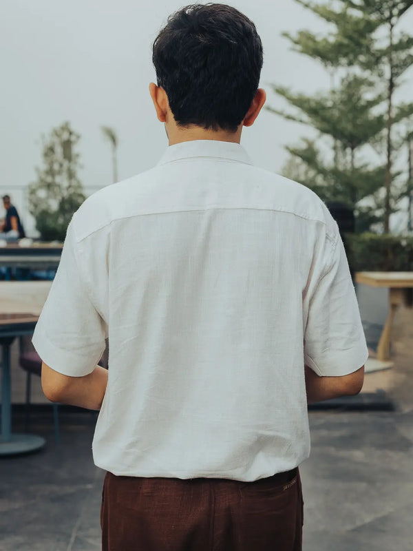 Solid Linen Resort Shirt