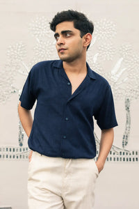 Solid Linen Resort Shirt