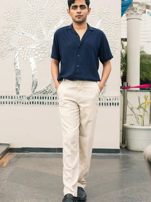 Solid Linen Resort Shirt