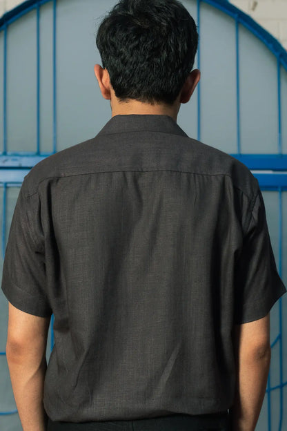 Solid Linen Resort Shirt