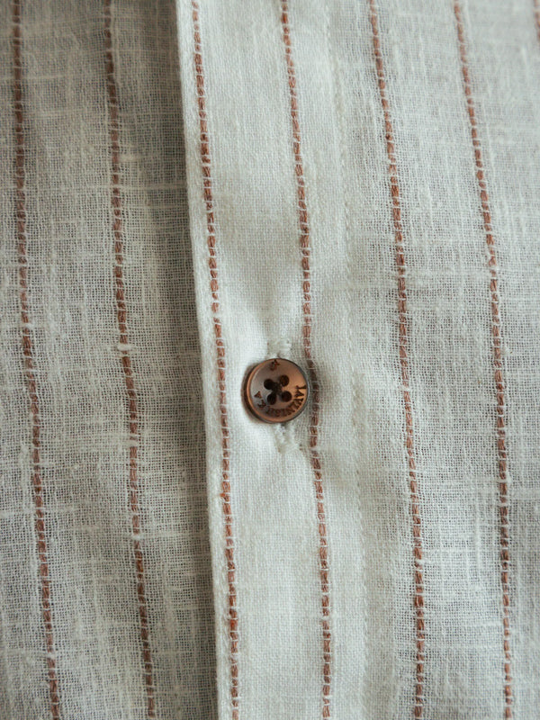 Men’s Off-White Pinstripe Shirt