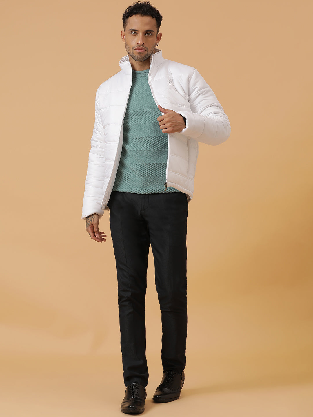 Men Recycled Bomber Jacket