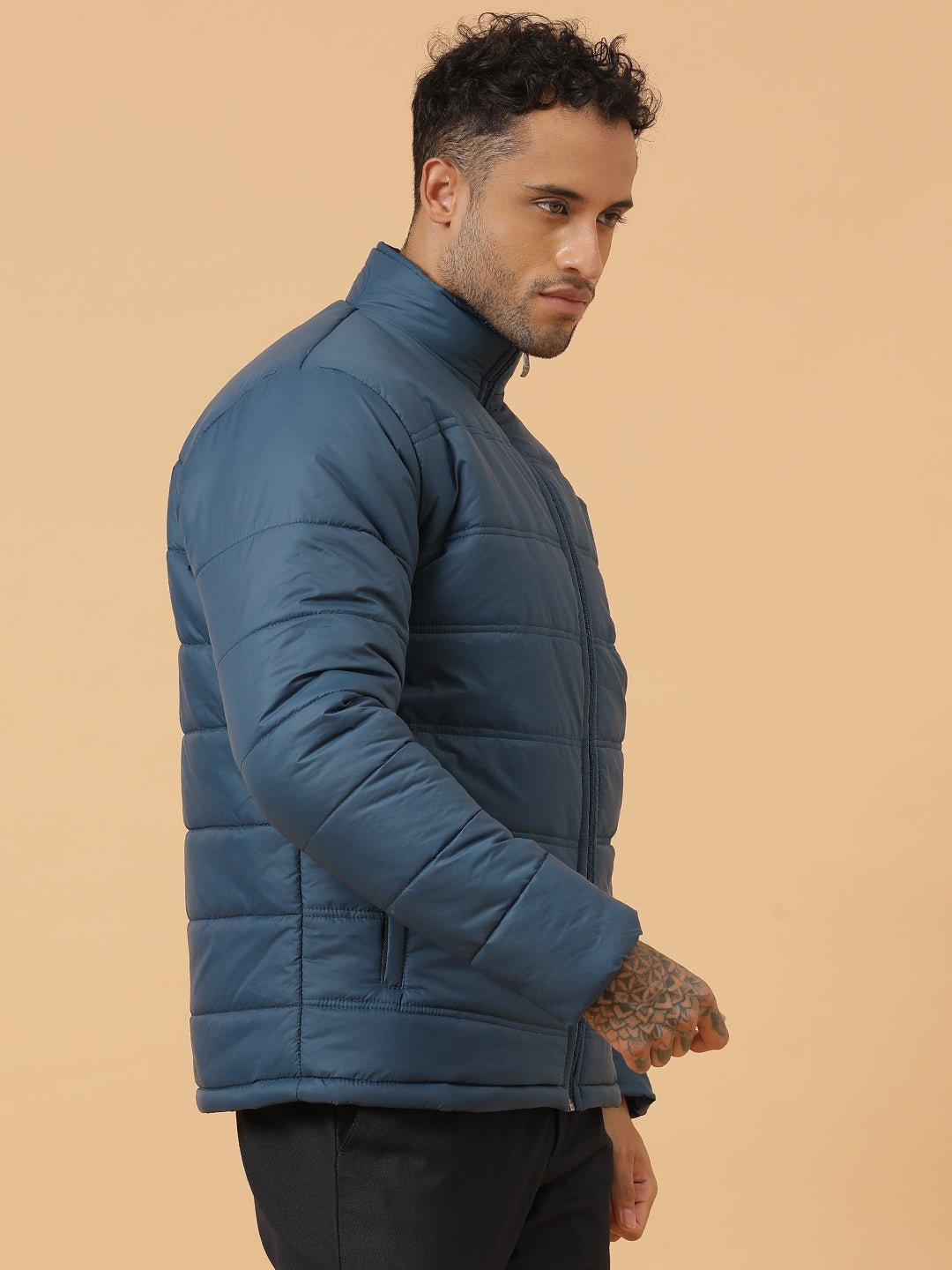 Men Recycled Bomber Jacket