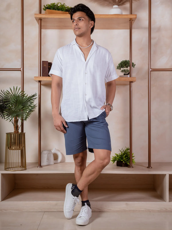 Men Relaxed Fit Chino Shorts