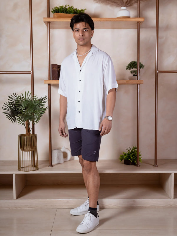 Men Relaxed Fit Chino Shorts