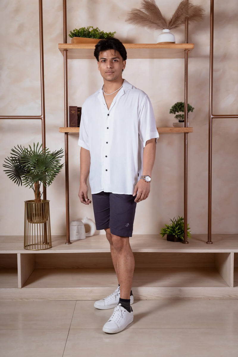Men Relaxed Fit Chino Shorts