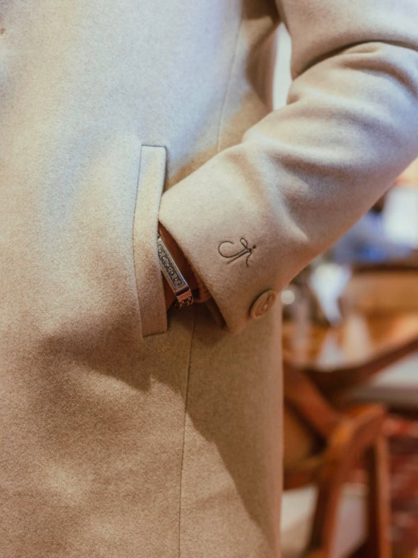 Men Ankle Length Long Trench Coat