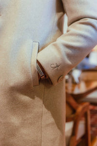 Men Ankle Length Long Trench Coat