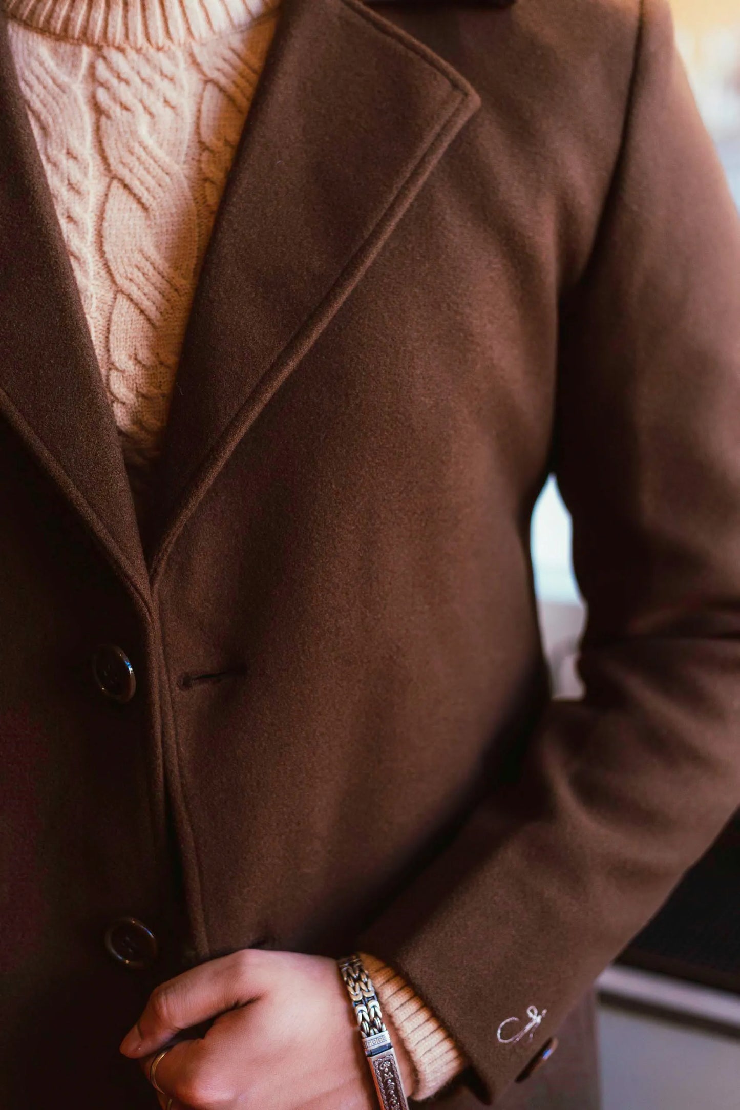 Men Ankle Length Long Trench Coat