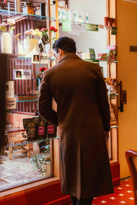 Men Ankle Length Long Trench Coat