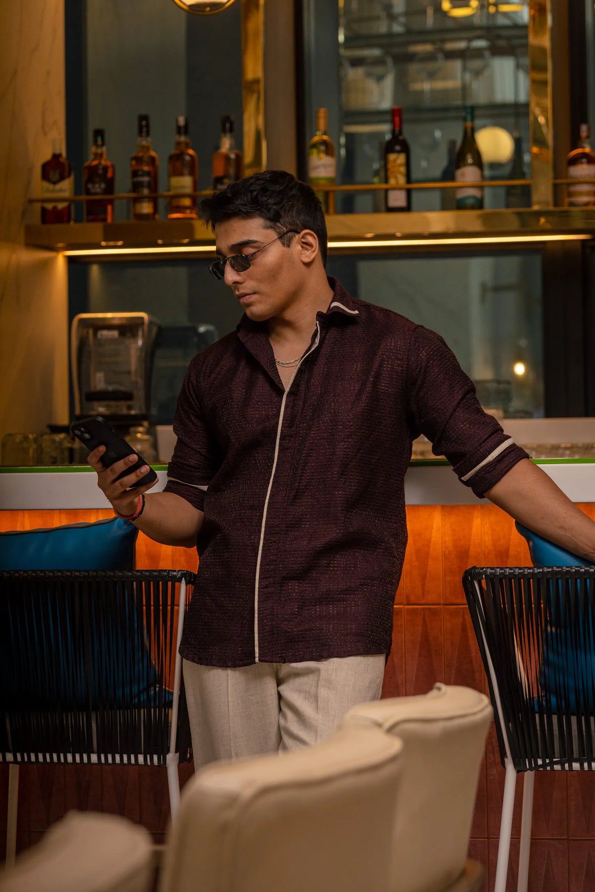 Men Designer Party Wear Shirt