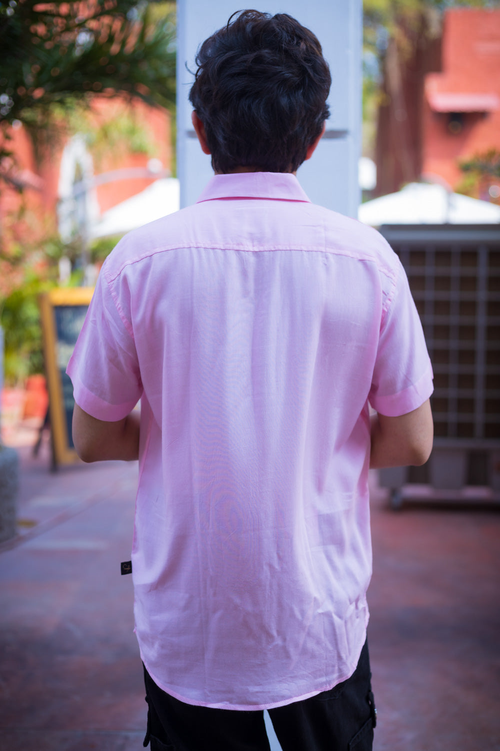 Softest Baby Pink Slim Fit Unisex Modal Shirt