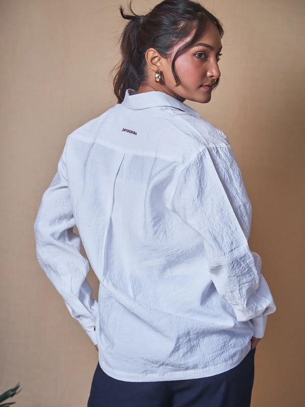 Women Embroidered Relaxed Fit Shirt
