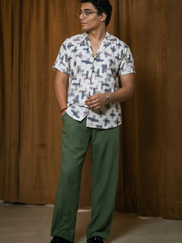 Quirky Printed Resort Wear Shirt