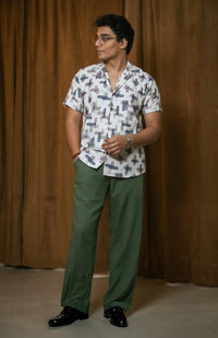 Quirky Printed Resort Wear Shirt