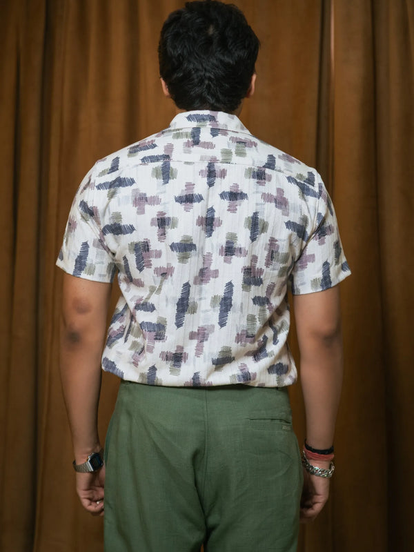 Quirky Printed Resort Wear Shirt