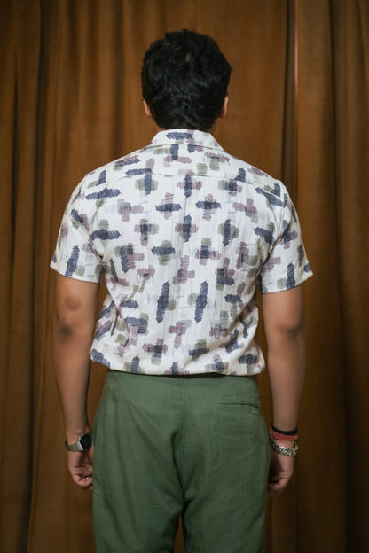 Quirky Printed Resort Wear Shirt