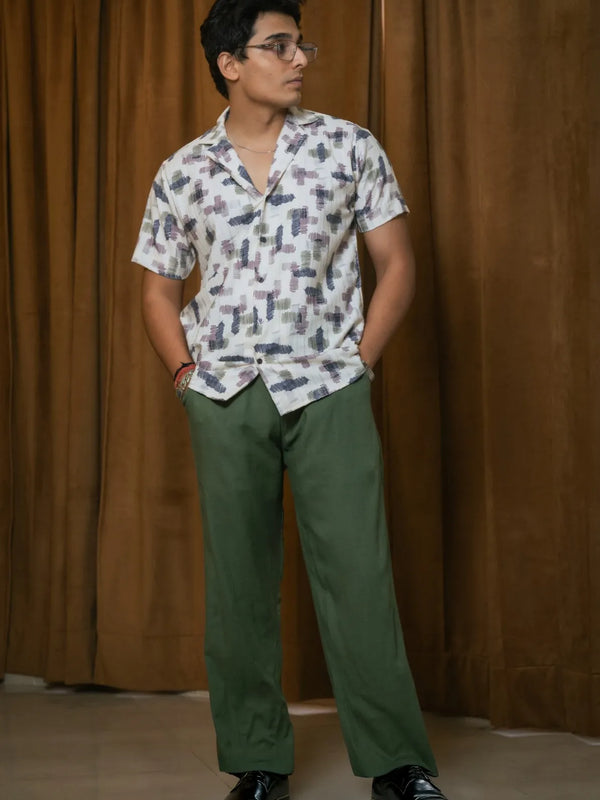 Quirky Printed Resort Wear Shirt
