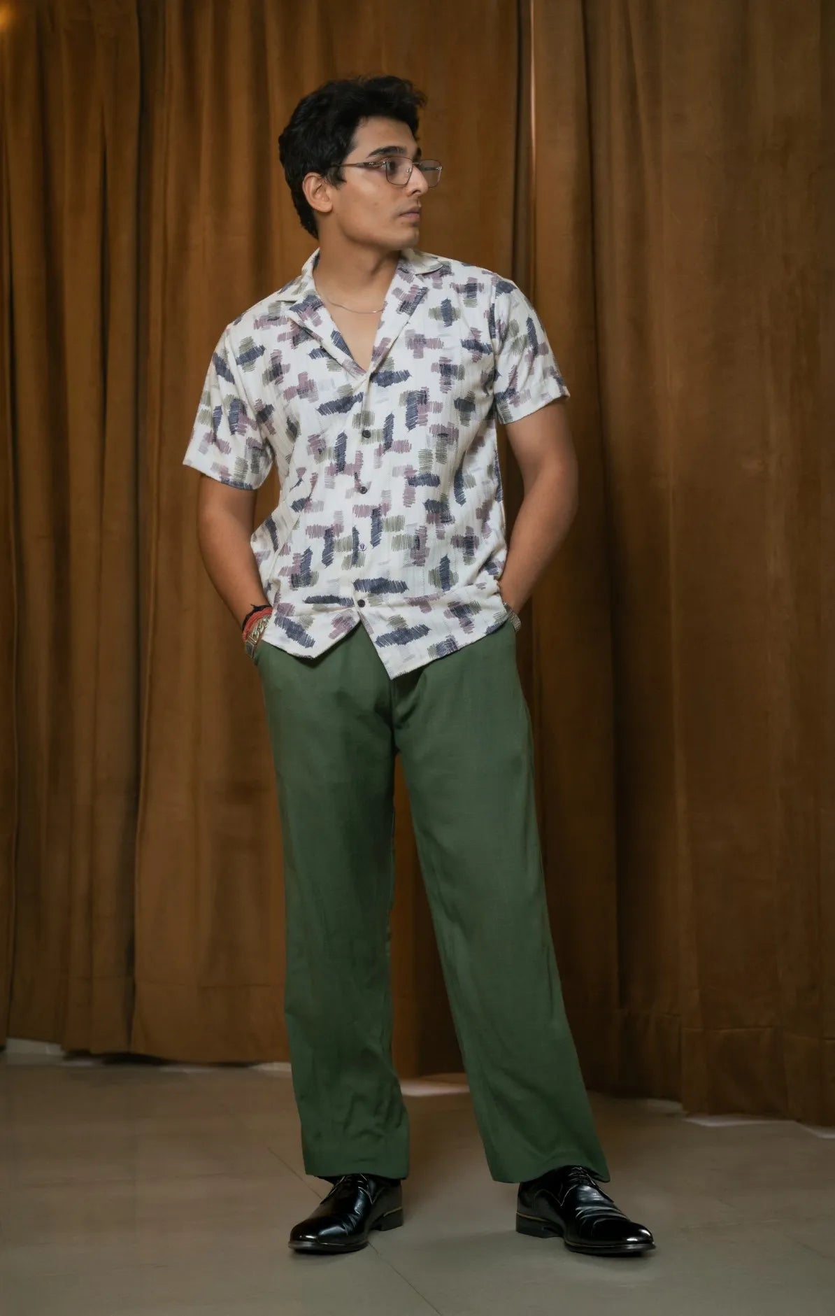 Quirky Printed Resort Wear Shirt