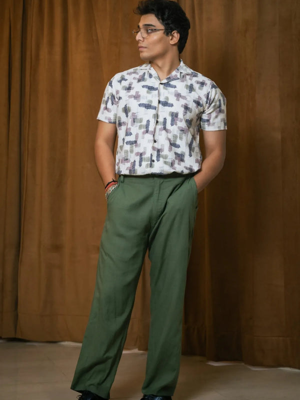Quirky Printed Resort Wear Shirt