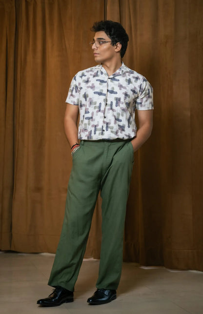 Quirky Printed Resort Wear Shirt