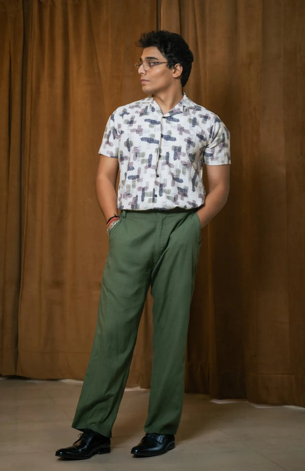 Quirky Printed Resort Wear Shirt