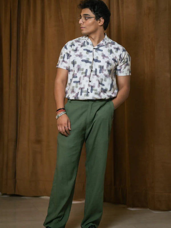 Quirky Printed Resort Wear Shirt