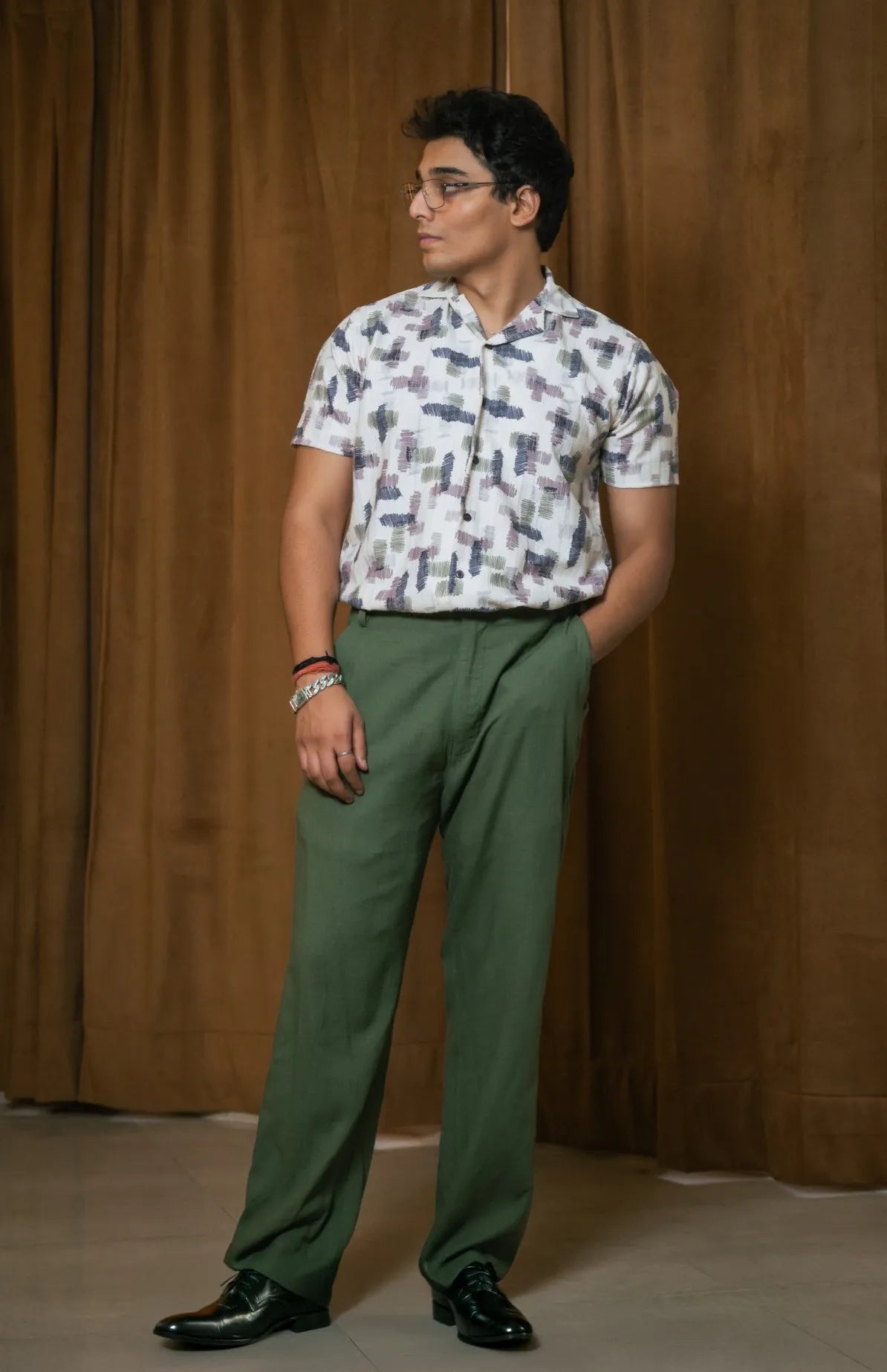 Quirky Printed Resort Wear Shirt