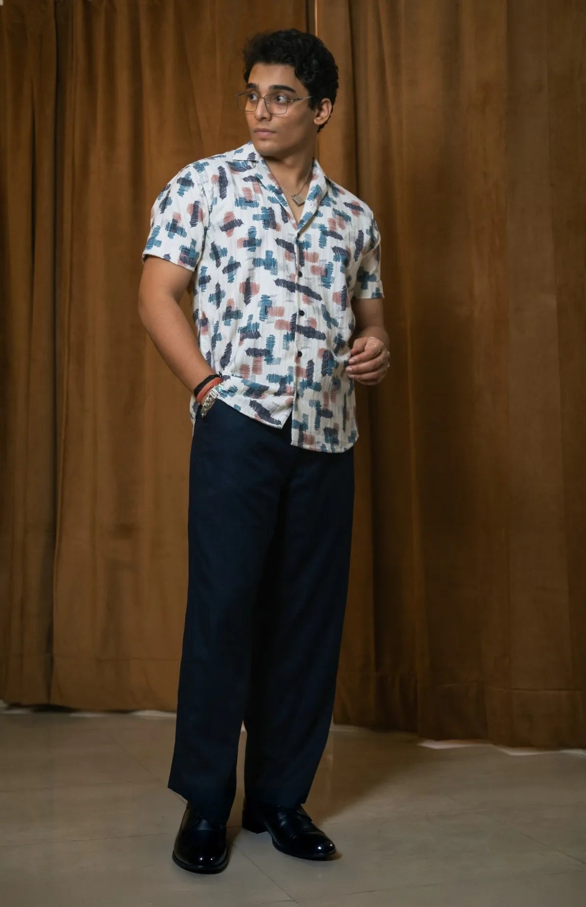 Quirky Printed Resort Wear Shirt