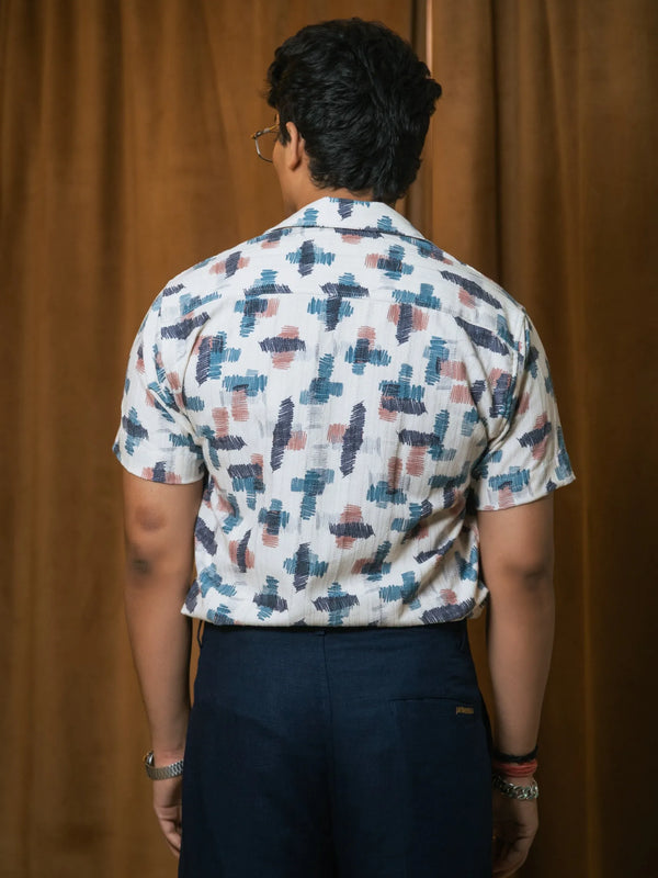 Quirky Printed Resort Wear Shirt