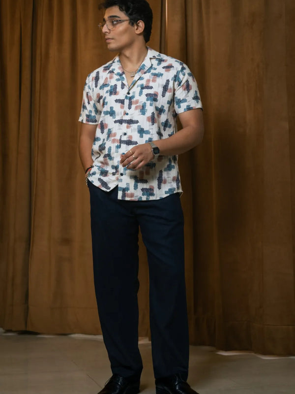 Quirky Printed Resort Wear Shirt