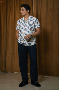 Quirky Printed Resort Wear Shirt