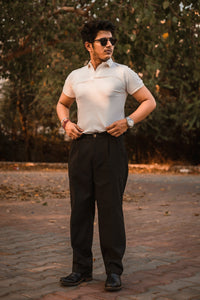Luxury Knitted Polo T-shirt