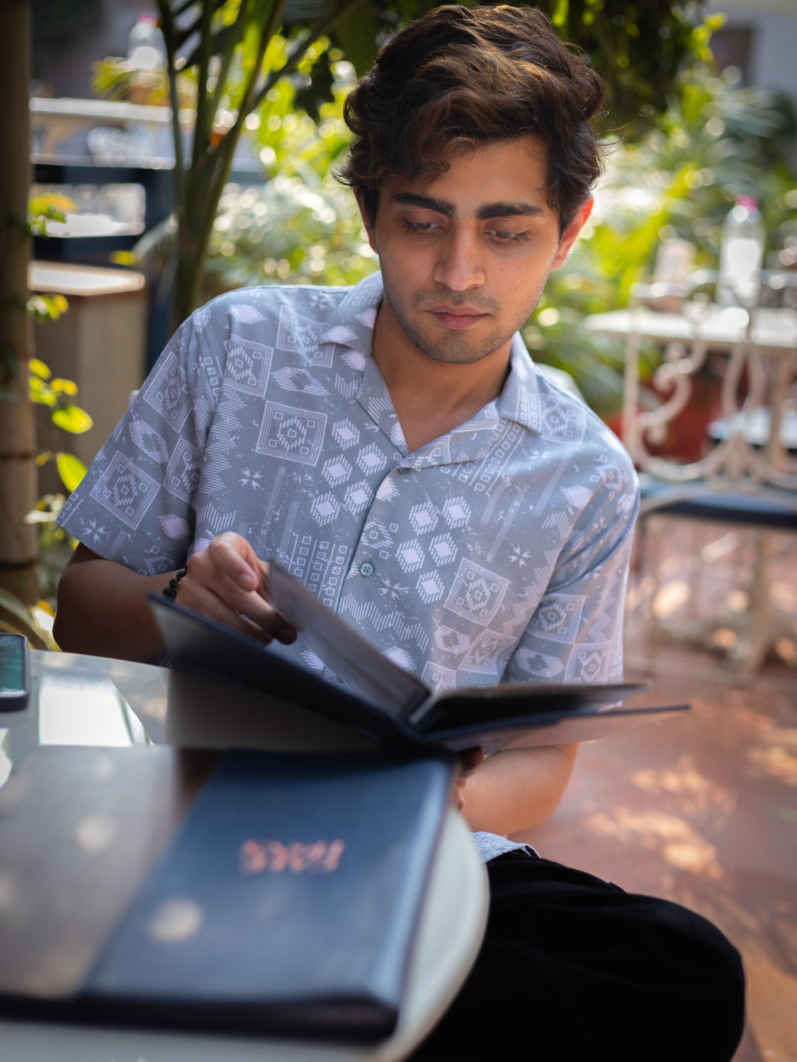 Tribal Printed Sustainable Rayon Unisex Shirt