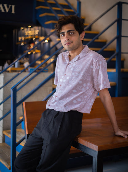 Tribal Printed Sustainable Rayon Unisex Shirt