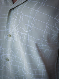 Abstract Printed Sustainable Rayon Unisex Shirt