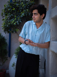 Abstract Printed Sustainable Rayon Unisex Shirt