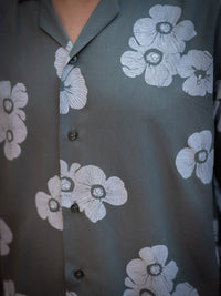 Floral Printed Sustainable Rayon Unisex Shirt