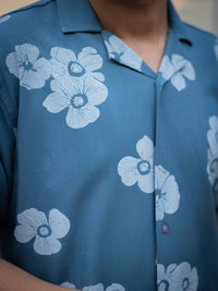 Floral Printed Sustainable Rayon Unisex Shirt