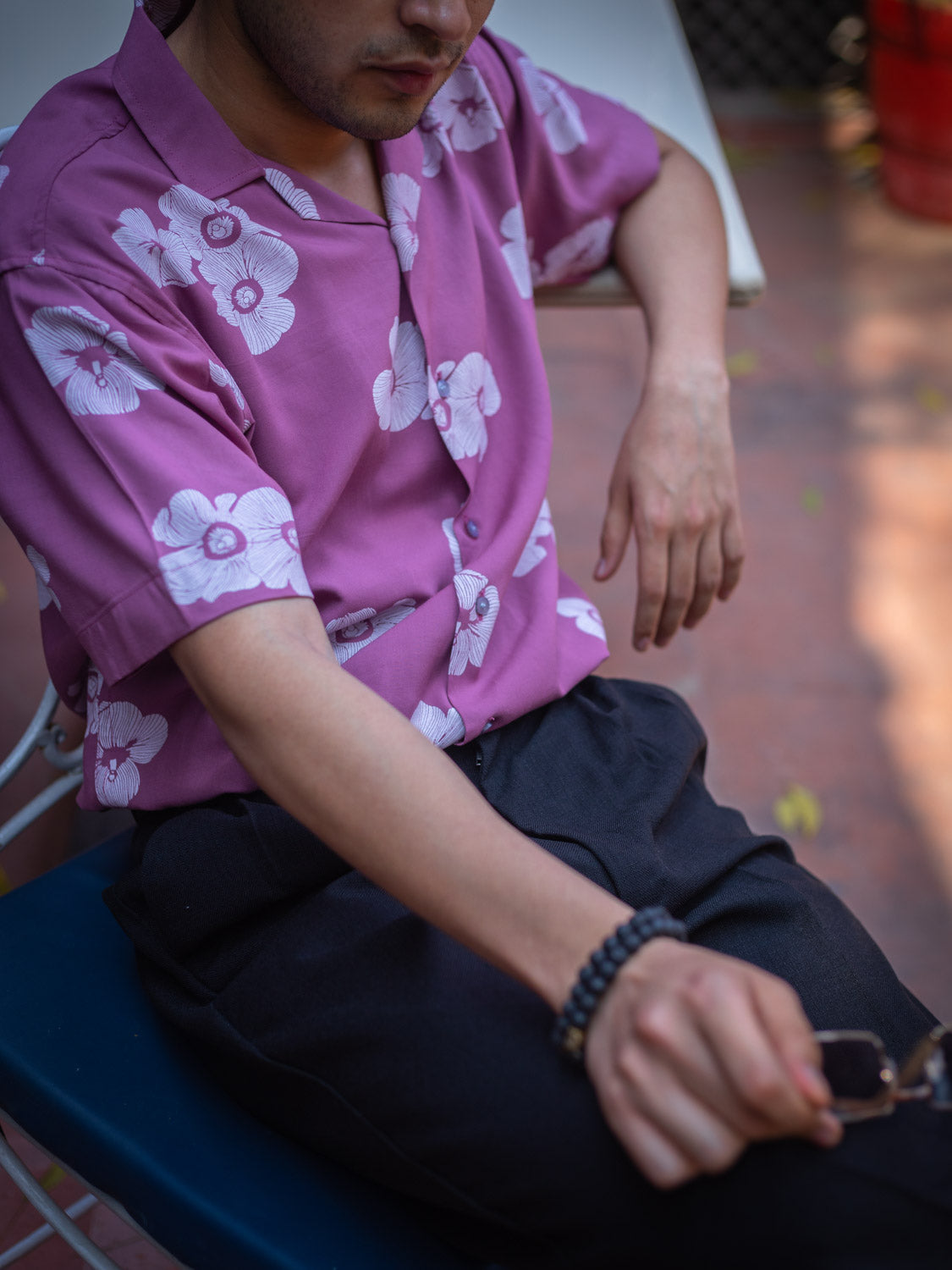 Floral Printed Sustainable Rayon Unisex Shirt