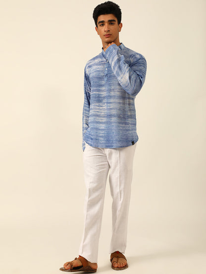 Modal Self-Designed Tie Dye Short Kurta