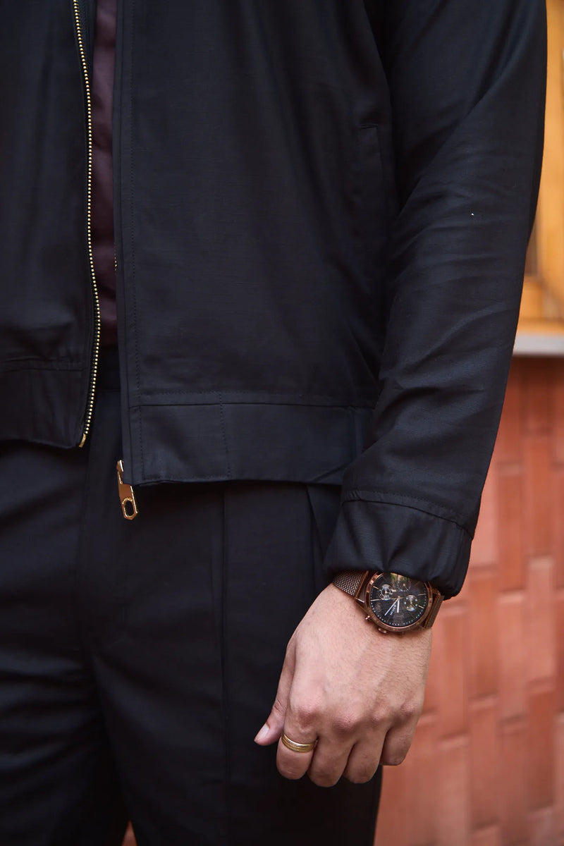Men Straight Fit Shacket