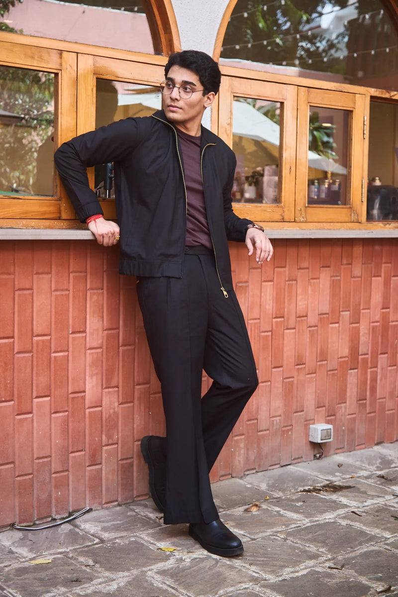 Men Straight Fit Shacket