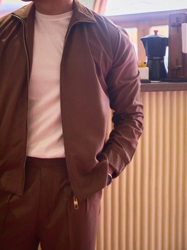 Men Straight Fit Shacket