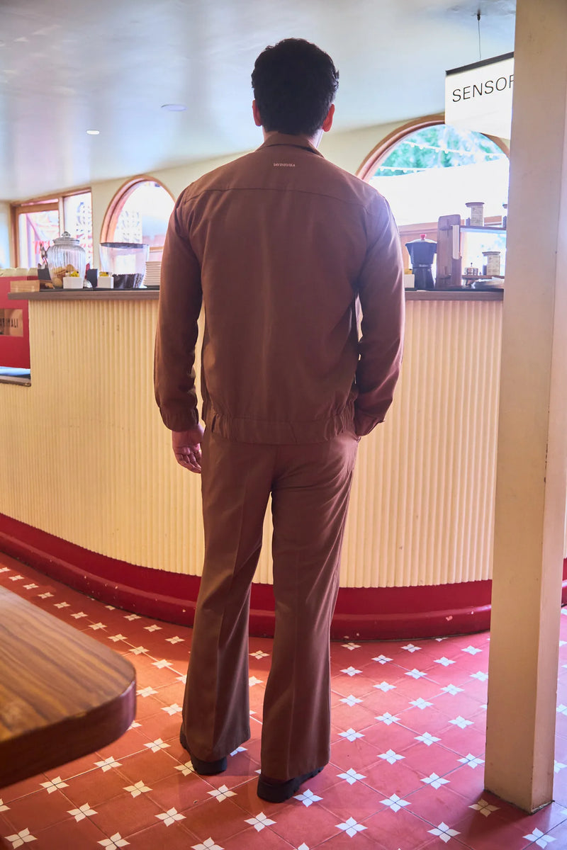 Men Straight Fit Shacket