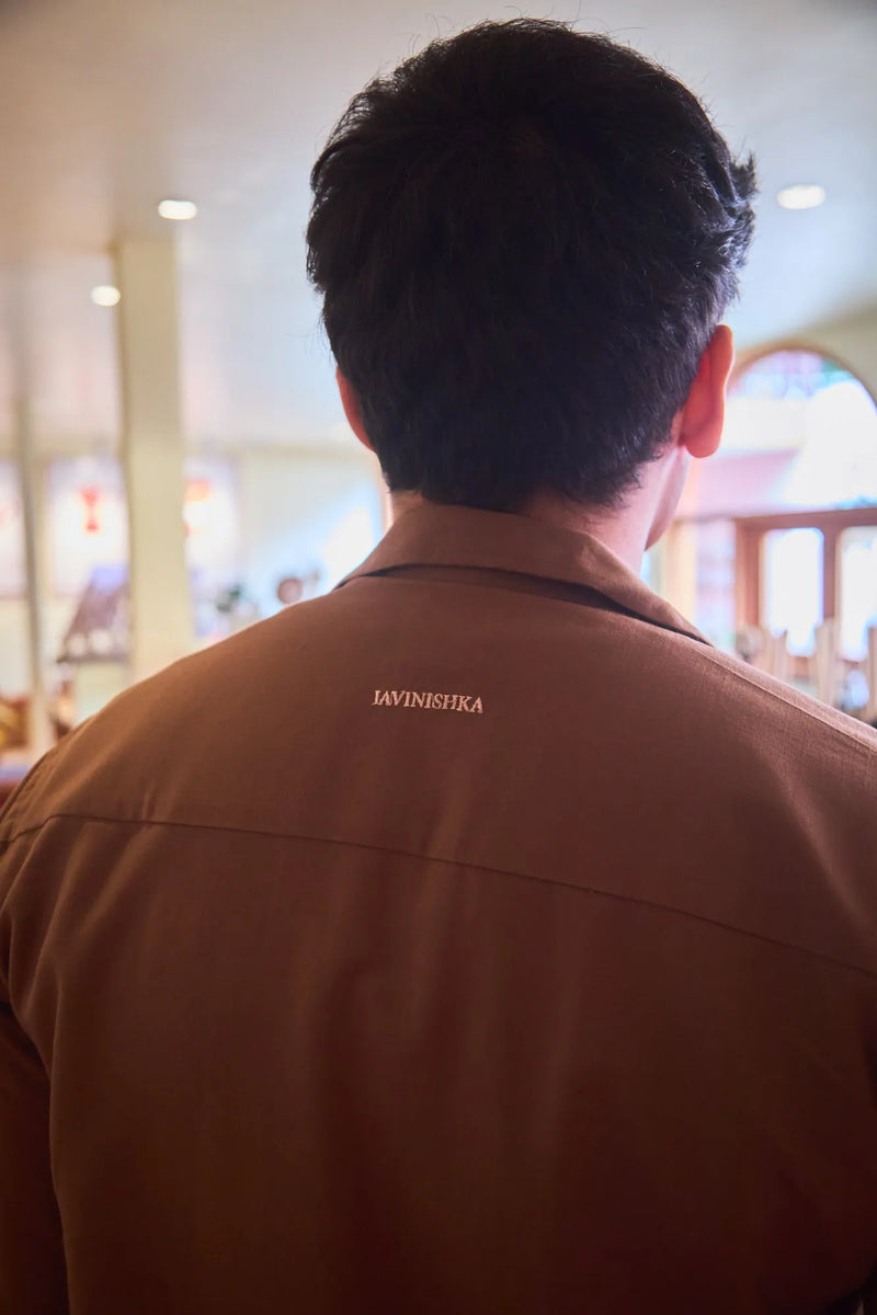 Men Straight Fit Shacket