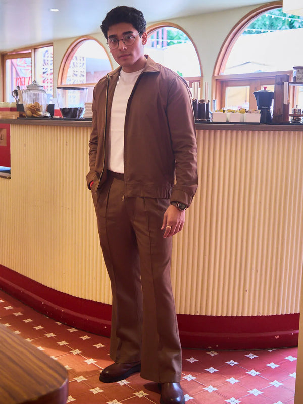 Men Straight Fit Shacket