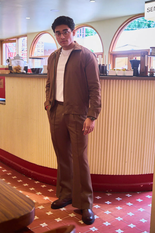 Men Straight Fit Shacket