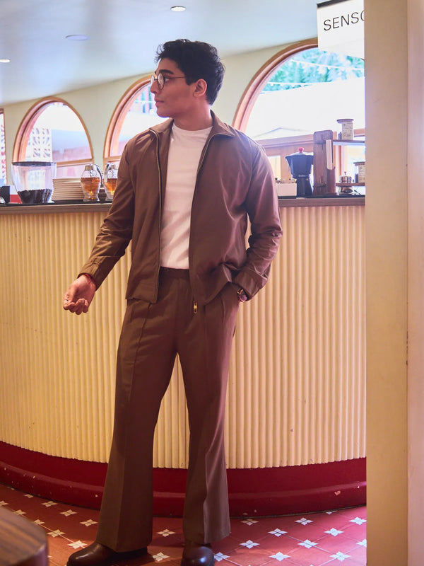 Men Straight Fit Shacket