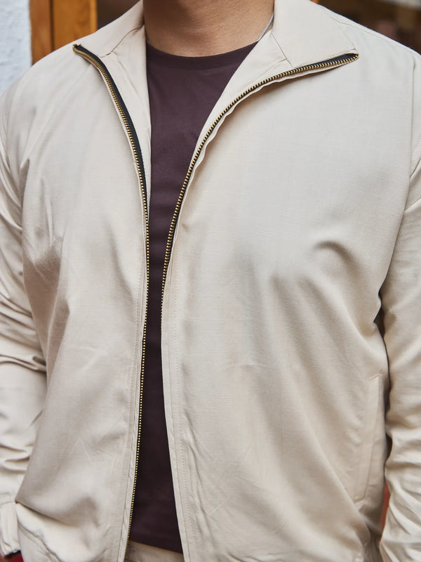 Men Straight Fit Shacket